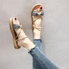 Bow Detail Strappy Slide Sandals