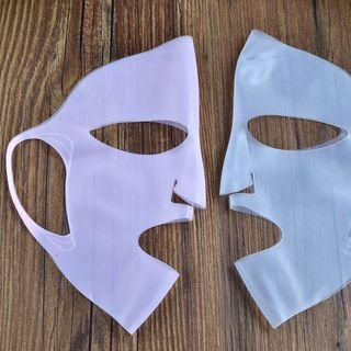 Reusable Silicone Facial Mask Cover As Shown In Figure - One Size