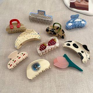 Cartoon Acetate Hair Clamp (various Designs)