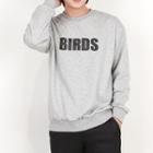 Birds Letter-printed Sweatshirt