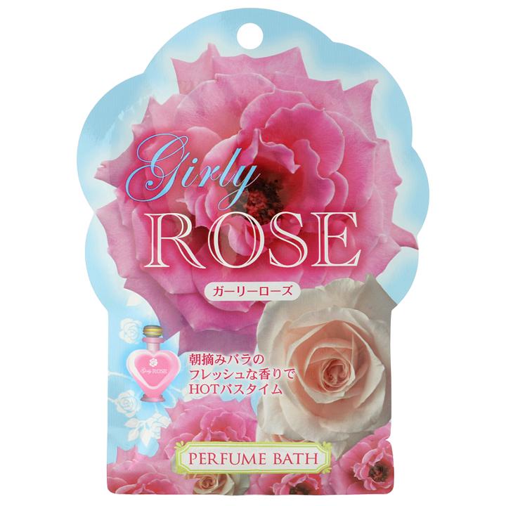 Kokubo - Rose Oil Bath Salts Series - Girly Rose Sea Salt & Germanium 50g