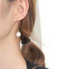 Faux Pearl Earring Pearl Earring - Gold - One Size