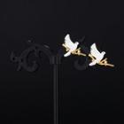 Pigeon Earring Gold - One Size