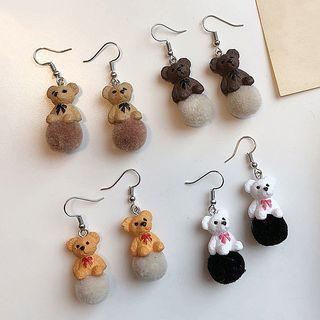 Resin Bear Bobble Dangle Earring