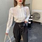 Pintuck Panel Blouse / Harem Pants / Belt Bag