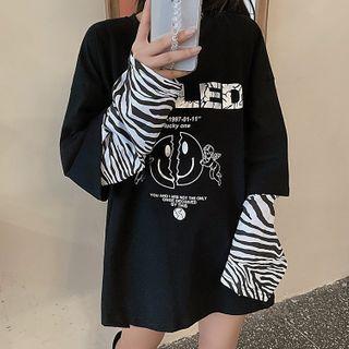 Mocktwo-piece Long-sleeve T-shirt