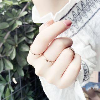 Set Of 3: Stainless Steel Ring