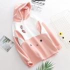 Rabbit Hoodie Pink - One Size