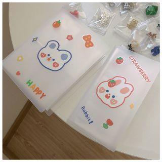Transparent Pvc Accessory Bag (various Designs) / Set