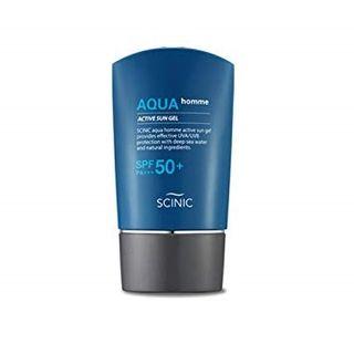 Scinic - Aqua Homme Active Sun Gel Spf50+ Pa+++ 50ml 50ml