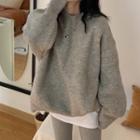 Plain Sweater Gray - One Size