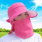 Foldable Sun Hat With Neck Flap