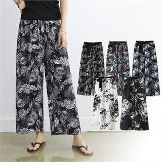 Patterned Culottes & Sash