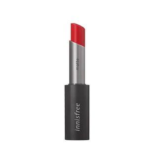 Innisfree - Real Fit Matte Lipstick (10 Colors) #09 Modern Red