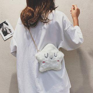 Star Fluffy Crossbody Bag