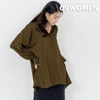 Loose-fit Satin Blouse