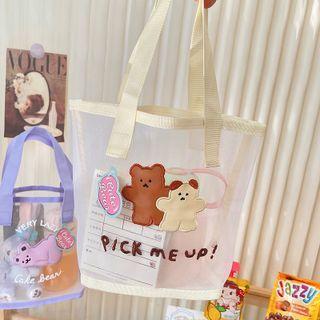 Animal Mesh Tote Bag