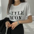 Style Icon Letter T-shirt
