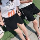 Couple Matching Striped Shorts / Skirt