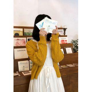 Pointelle Knit Cardigan (8 Colors)
