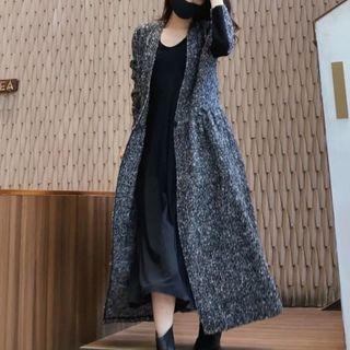 Melange Midi Coat