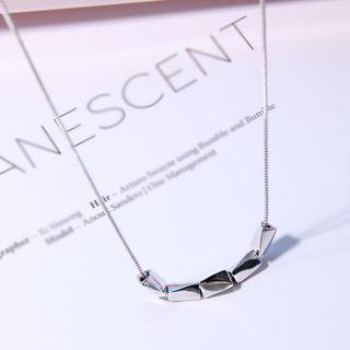 Bean Shape Necklace As Shown In Figure - One Size