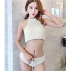 Crochet Halter Bikini
