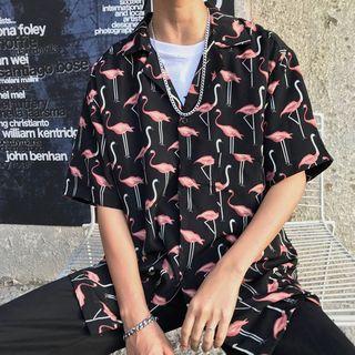 Flamingo Short-sleeve Shirt