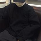 Turtleneck Plain Sweatshirt