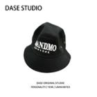 Embroidered Fishermans Hat Black - One Size
