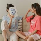 Rose Elbow-sleeve T-shirt