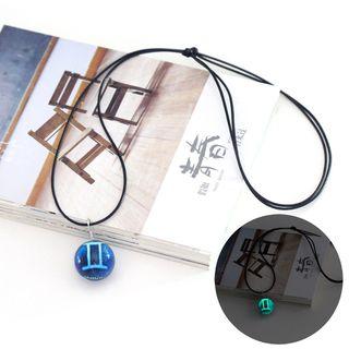 Zodiac Pendant Necklace