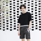 Color Block Short-sleeve T-shirt / Shorts