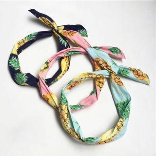 Pineapple Print Headband