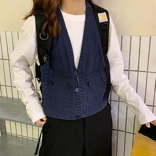 Cargo Vest Blue - One Size