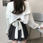 Bow-back Sweatshirt