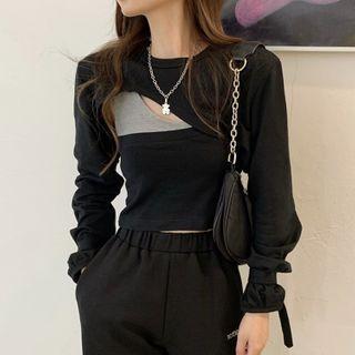 Asymmetric Tank Top / Crop Pullover