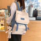 Flap Backpack / Bear Bag Charm / Set