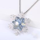 Swarovski Elements Crystal Snowflake Necklace
