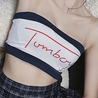 Color Block Tube Top
