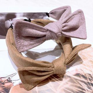 Woolen Bow Headband