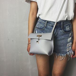 Deer Drop Flap Cross Bag