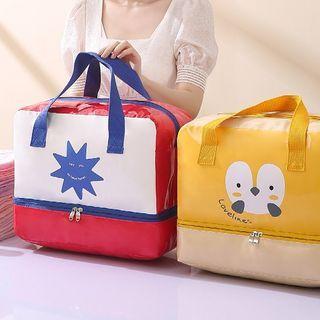 Cartoon Print Carryall Bag
