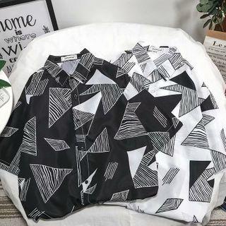Half Sleeve Print Shirt