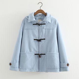Hooded Toggled Coat