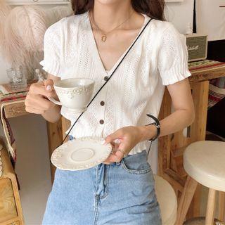 Short-sleeve Pontelle Knit Top