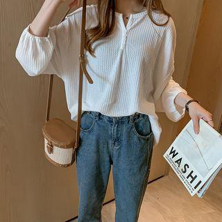Half Button Sweatshirt