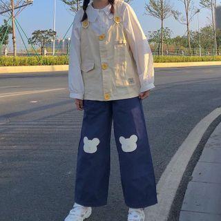 Bear Straight Fit Pants