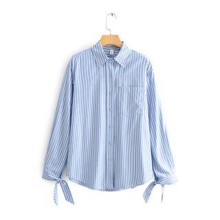 Striped Shirt 9402 - Blue & White - One Size