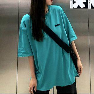 Short-sleeve Label T-shirt